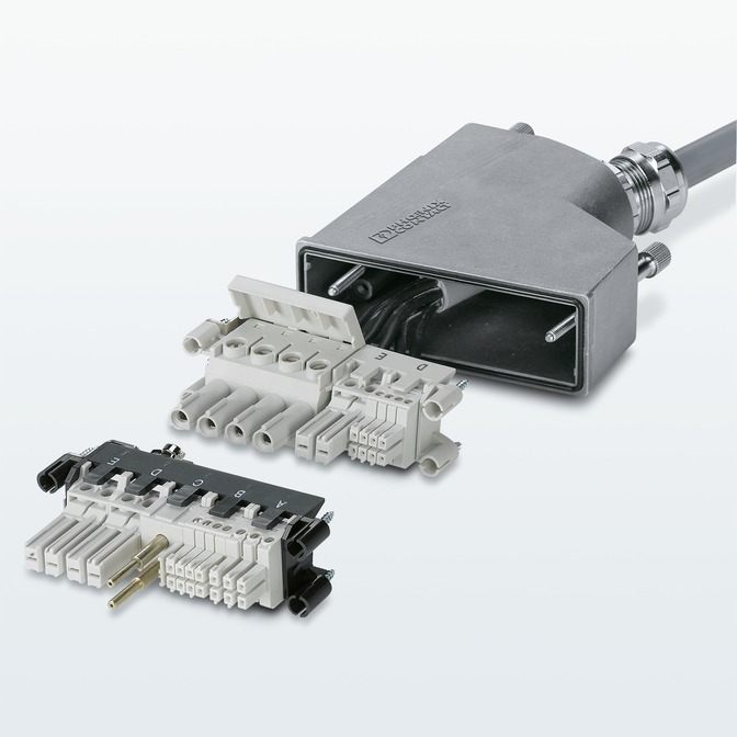 Phoenix Contact Modular Rectangular Connectors Phoenix Contact Modular Rectangular Connectors