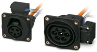 Phoenix Contact's E-Mobility AC Vehicle Inlets Bild der Wechselstrom-Fahrzeugladeeinlässe von Phoenix Contact für die Elektromobilität