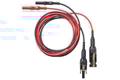 PVLEAD1 Solar PV Connector to 4 mm Test Lead Set Image of Pomona PVLEAD1 Solar PV Connector to 4 mm Test Lead Set