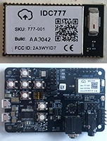 Qualcomm 's IDC777-1 Low Energy Bluetooth Audio Module Image of Qualcomm 's IDC777-1 Low Energy Bluetooth Audio Module