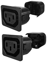 Qualtek's C13 Outlets with IDC Terminals Image of Qualtek C13 Outlets with IDC Terminals