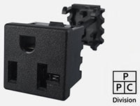 Qualtek's NEMA Convenience Power Outlet Image of Qualtek's NEMA Convenience Power Outlet