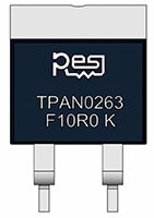 RESI TPAN0263 and TPAL0263 Series High-Power Resistors Image of RESI TPAN0263 and TPAL0263 Series High-Power Resistors