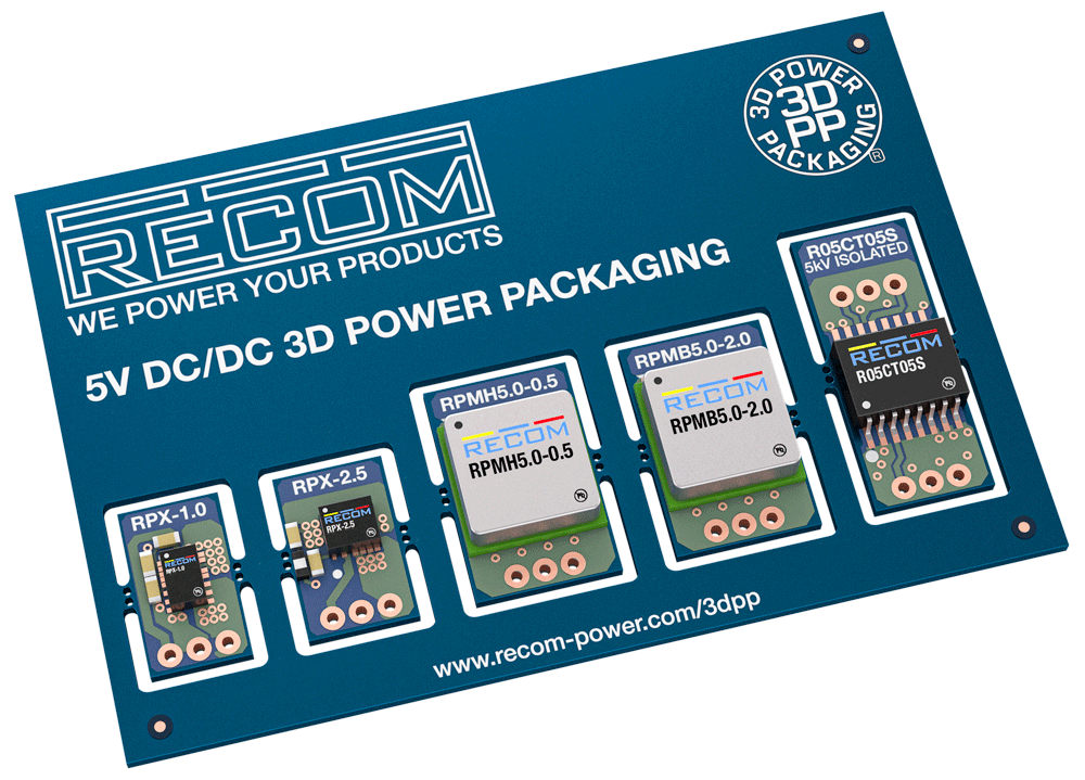 适用于低功耗 DC/DC 转换器的 3D Power Packaging® 适用于低功耗 DC/DC 转换器的 3D Power Packaging®
