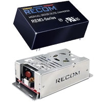 RECOM Power's REM and RACM Series Medical Grade Converters Image of RECOM Power's Medical Grade AC/DC and DC/DC Converters