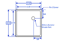 Renesas’s HS400x/HS410x Relative Humidity and Temperature Sensors Block Diagram Image of Renesas’s HS400x/HS410x Relative Humidity and Temperature Sensors Block Diagram