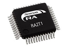 Image of Renesas RA2T1 64 MHz Arm Cortex-M23 Motor Control Microcontroller