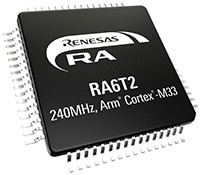 Renesas' RA6T2 32-bit MCUs Renesas 的 RA6T2 32 位元 MCU 的圖片