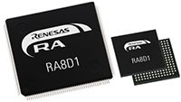 Renesas' RA8D1 480 MHz Arm® Cortex®-M85 MCU Image of Renesas' RA8D1 480 MHz Arm® Cortex®-M85 MCU