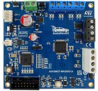 STMicroelectronics AEK-MOT-MR200G1 Vehicle Mirror Controller Board Image de la carte de contrôleur de rétroviseur de véhicule AEK-MOT-MR200G1 de STMicroelectronics