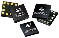 STMicro's Industrial Motion Sensors Abbildung: Industrielle Bewegungssensoren von STMicro