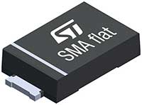 STMicroelectronics SMAxFxxA Series Transient Voltage Suppressors Bild der STMicroelectronics SMAxFxxA-Serie Transientenspannungsunterdrücker