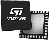 STMicroelectronics STM32WB0 BLE Wireless SoC Image of STMicroelectronics STM32WB0 BLE Wireless SoC