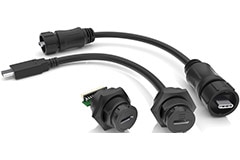 Image of Samtec Inc. BCUBPCUBRU Series AccliMate™ IP67 Sealed USB Cables