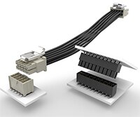 Samtec's MMSD Series Flexible Power Cable Assembly Image of Samtec's MMSD Series Flexible Power Cable Assembly