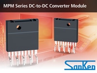 Sanken Electric Co's MPM Series DC/DC Converter Modules Image of Sanken Electric Co's MPM Series DC/DC Converter Modules