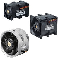 Sanyo Denki's Counter Rotating Fans Image of Sanyo Denki's Counter Rotating Fans