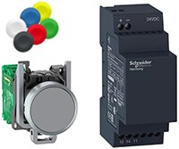 Schneider Electric's Harmony XB5R Pushbutton Switches Image of Schneider Electric's Harmony XB5R Pushbutton Switches