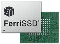 Silicon Motion's SATA/PATA FerriSSD®” Image of Silicon Motion's SATA/PATA FerriSSD®”