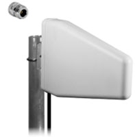 Siretta Oscar 18 Directional Wall or Pole Mount Antenna Image de l'antenne directionnelle Oscar 18 de Siretta pour montage mural ou sur poteau