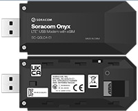 Soracom's Onyx LTE™ USB Cellular Modem Image of Soracom's Onyx LTE™ USB Cellular Modem