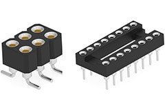 DIP Sockets and SIP Sockets Image of TE Connectivity AMP Connectors DIP Sockets and SIP Sockets