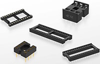TE Connectivity AMP Connectors Dual In-Line Package (DIP) Sockets Image of TE Connectivity AMP Connectors Dual In-Line Package (DIP) Sockets