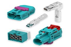 Image of TE Connectivity - AMP GEMnet Multi-Gigabit Automotive Differential Connectors