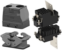 TE Connectivity AMP's Heavy-Duty Connectors (HDC) รูปภาพของ คอนเนคเตอร์สำหรับงานหนัก (HDC) จาก TE Connectivity AMP