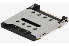 Hinge-Type Micro SIM Card Connectors - TE Connectivity