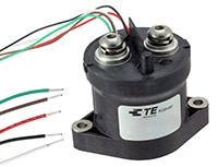 TE's KILOVAC KHR500 High-Voltage 600 Amp Contactors Image des contacteurs KILOVAC KHR500 haute tension 600 Amp de TE