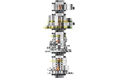 Image of TE Connectivity ENTRELEC Easy Rail Designer 3D Rail Assembly