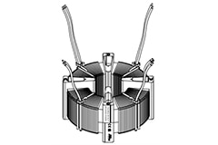 Image of Talema's Segmented Core Cap Medical Transformer