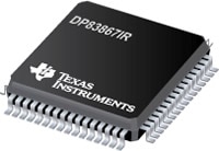 Texas Instruments' DP83867IR Gigabit Ethernet PHY Transceiver Image de l'émetteur-récepteur Gigabit Ethernet PHY DP83867IR de Texas Instruments