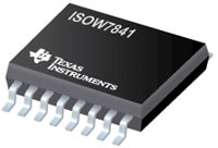 Texas Instruments' ISOW784x Digital Isolators Image of Texas Instruments' ISOW784x Digital Isolators