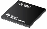 Texas Instruments' IWR6843 Single-Chip mmWave Sensor Image of Texas Instruments' IWR6843 Single-Chip mmWave Sensor