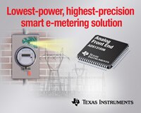 Texas Instruments' A Smart Metering Solution Image of Texas Instruments' A Smart Metering Solution