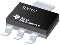 Texas Instruments' TLV1117 Low-Dropout Voltage Regulators Image of Texas Instruments' TLV1117 Low-Dropout Voltage Regulators