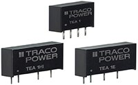 TRACO Power TEA Series SIP Converters Image of TRACO Power TEA Series SIP Converters