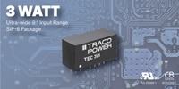TRACO's TEC 3UI Series DC/DC Converters Image des convertisseurs CC/CC série TEC 3UI de TRACO