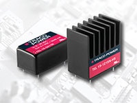 TRACO Power's TEL 15N and TEL 15WIN Series DC-DC Converters Image of TRACO Power's TEL 15N and TEL 15WIN Series DC-DC Converters