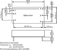 Traco Power's Mechanical Diagram Click to enlarge Image of Traco Power's Mechanical Diagram