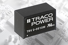 Image of TRACO Power's TRV 2M Series 2 W Medical DC/DC Converters