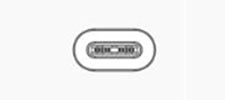 USB Type-C connector Image of USB Type-C connector