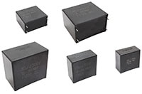Vishay's MKP1848H Polypropylene Film Capacitors Image des condensateurs à film polypropylène MKP1848H de Vishay