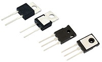 Vishay's 650 V Silicon Carbide Schottky Diodes Immagine dei diodi Schottky al carburo di silicio da 650 V di Vishay