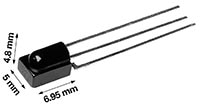 Vishay's TSOP18xx, TSOP58xx, and TSSP5xx Series IR Receiver Modules Image of Vishay's TSOP18xx, TSOP58xx, and TSSP5xx Series IR Receiver Modules