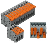 WAGO's 2601 Series Super-Compact PCB Terminal Blocks Image of WAGO's 2601 Series Super-Compact PCB Terminal Blocks