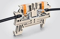Weidmuller's Klippon® Connect A Series Terminal Blocks with PUSH IN Technology Image of Weidmuller's Klippon® Connect A Series Terminal Blocks with PUSH IN Technology