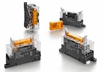 Weidmüller SAFESERIES Contact Extension Relay Modules תמונה של מודולי ממסרים עם מאריכי מגעים SAFESERIES של Weidmüller